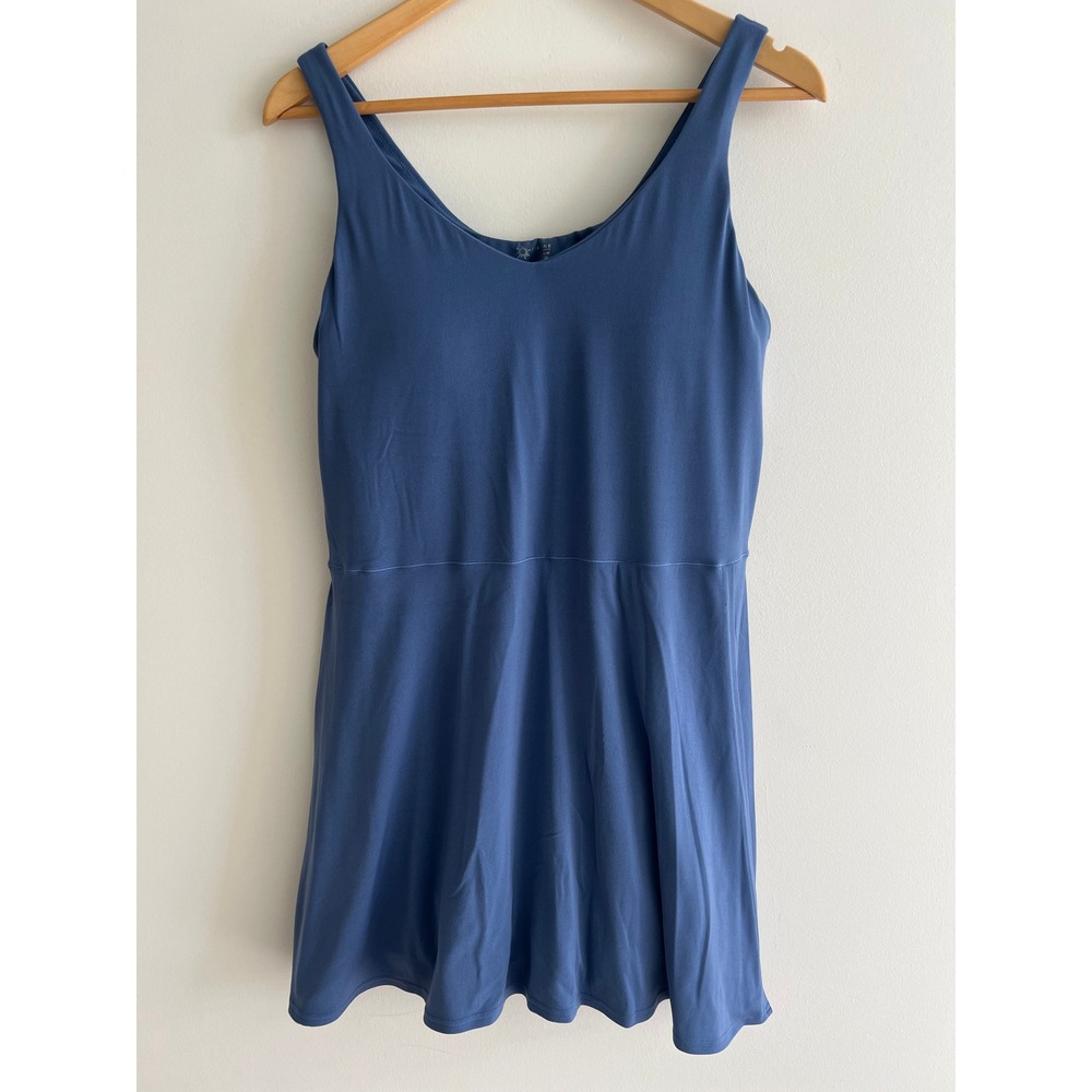 Offline by Aerie XL Blue Tennis Athletic Dress Built-In Short Pockets Clean Girl